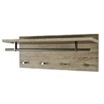 Wandgarderobe-Haku-Holz